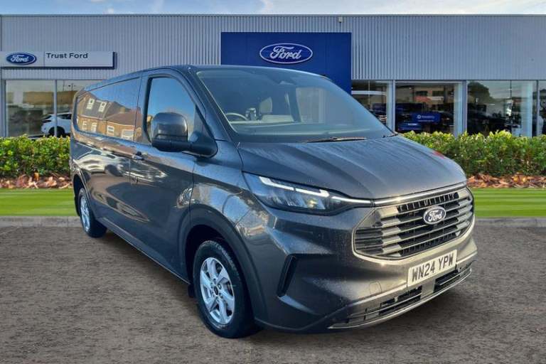 2024 Ford Transit Custom 300 Limited L2 LWB FWD 2.0 EcoBlue 136ps Low Roof Manual Panel Van Diese...