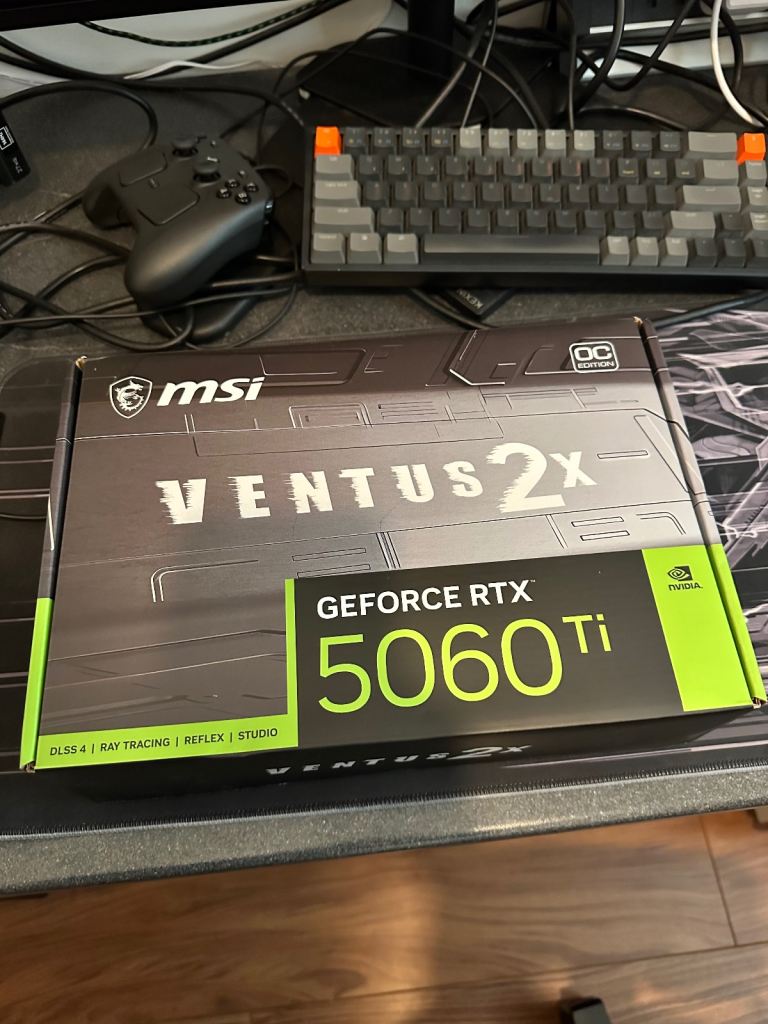 NEW MSI GeForce RTX 5060 Ti Ventus 2X Graphics Card, £400.00 for Sale