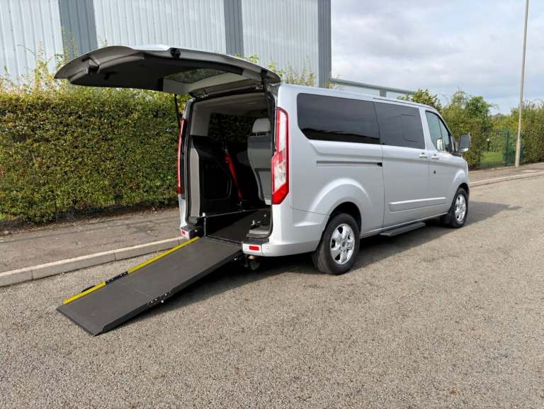2018 FORD TOURNEO TRANSIT CUSTOM LWB L2 FULL SERVICE 6 SEAT- AUTO - NEW WET BELT