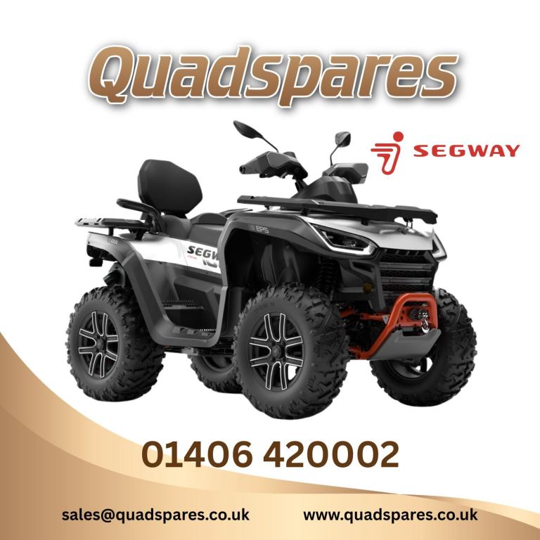 Segway AT10 Tensive Red & White Road Legal Quad - Segway Dealer in Lincolnshire