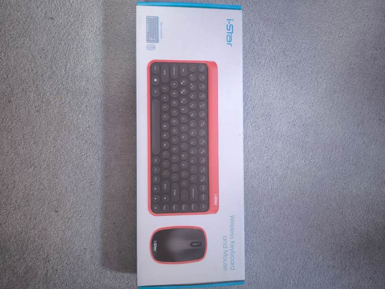 i-Star Wireless Keyboard and Mouse Combo – NEW