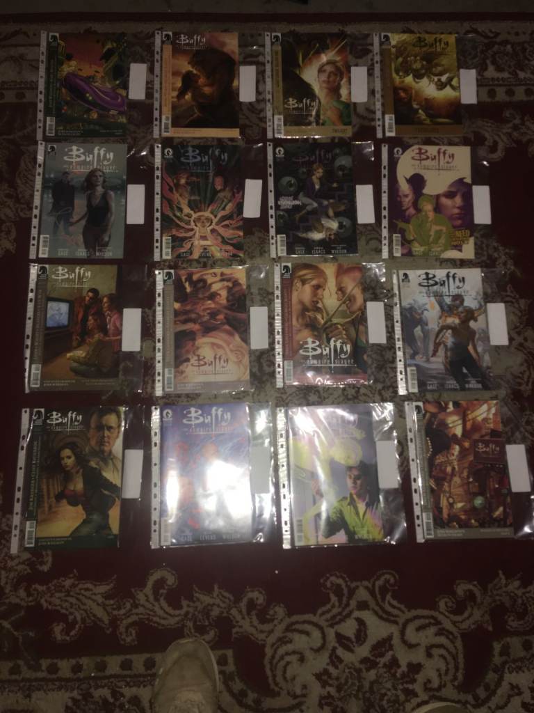 BLACK HORSE BUFFY VAMPIRE SLAYER COMIC VALUE    COLLECTION ALL COMICS ARE  MINT  