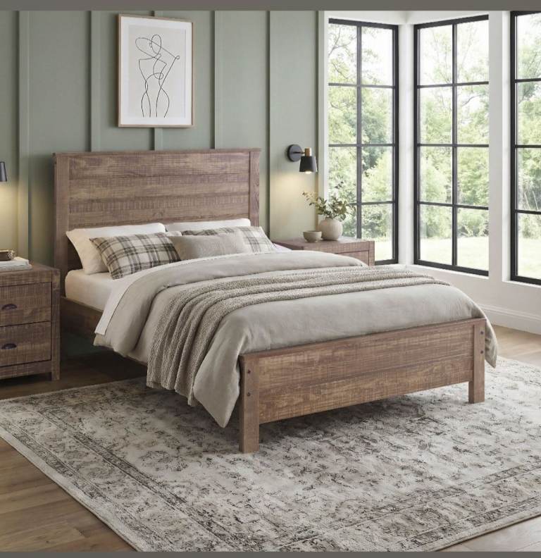 Modern Small Double Bed