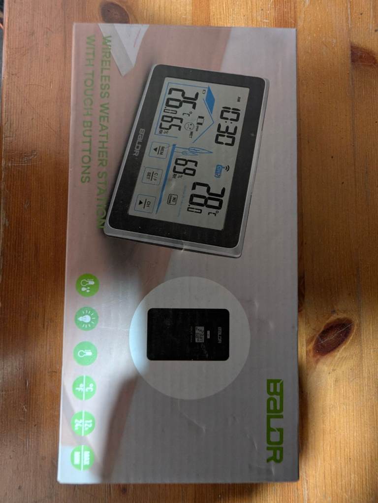 Baldr Weather Station with Screen,