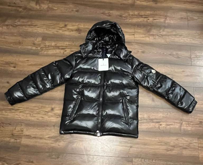 image for Moncler Maya Men's Puffer Jacket Black Size XL mens