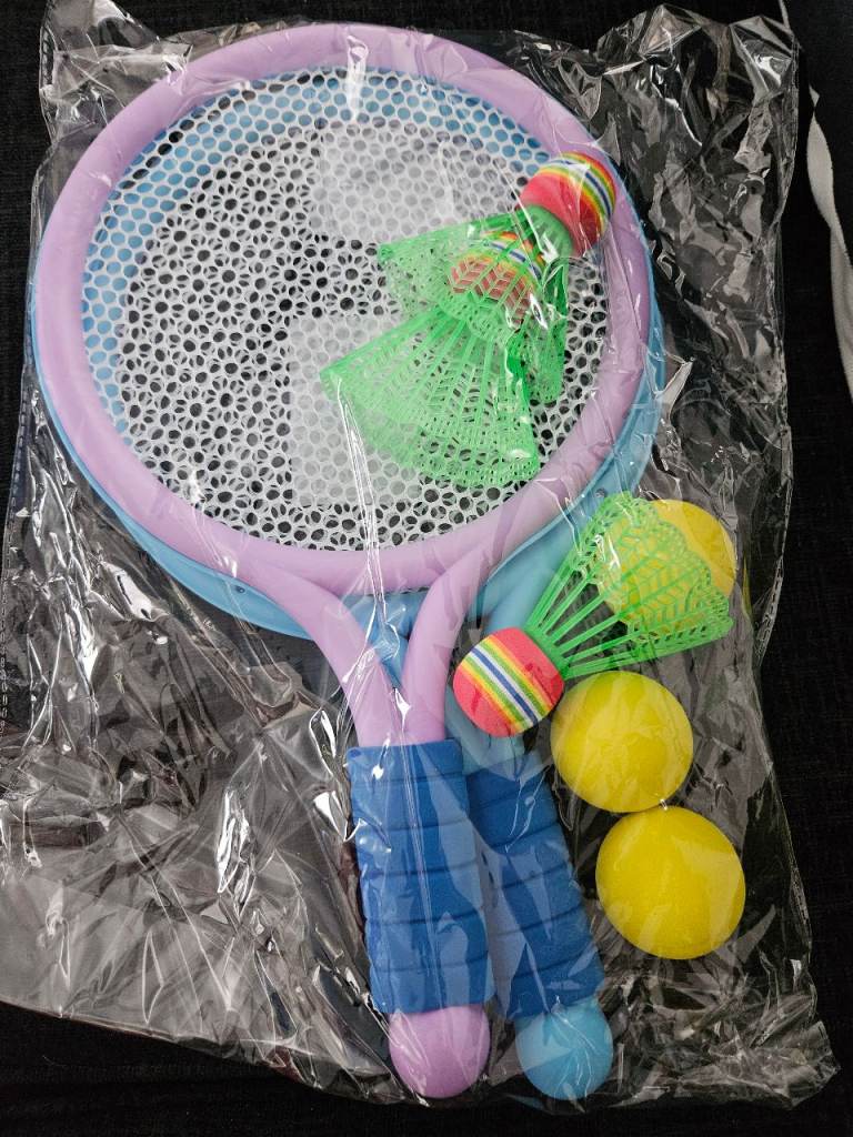Tennis and badmington set