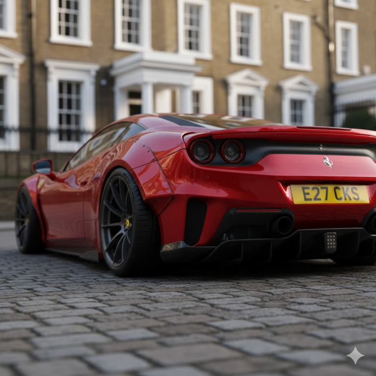 E27 CKS - ERICKS - private car number plate