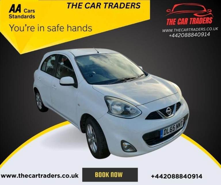 image for 2015 Nissan Micra 1.2 Acenta Hatchback 5dr Petrol CVT Euro 6 (80 ps) Hatchback Petrol Automatic