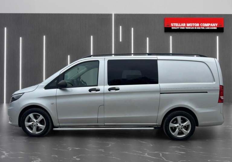  Mercedes-Benz Vito 2.1 119 CDI BlueTEC Sport Crew Van G-Tronic+ RWD L2 Euro 6 (s/s) 5dr (LWB) Di...