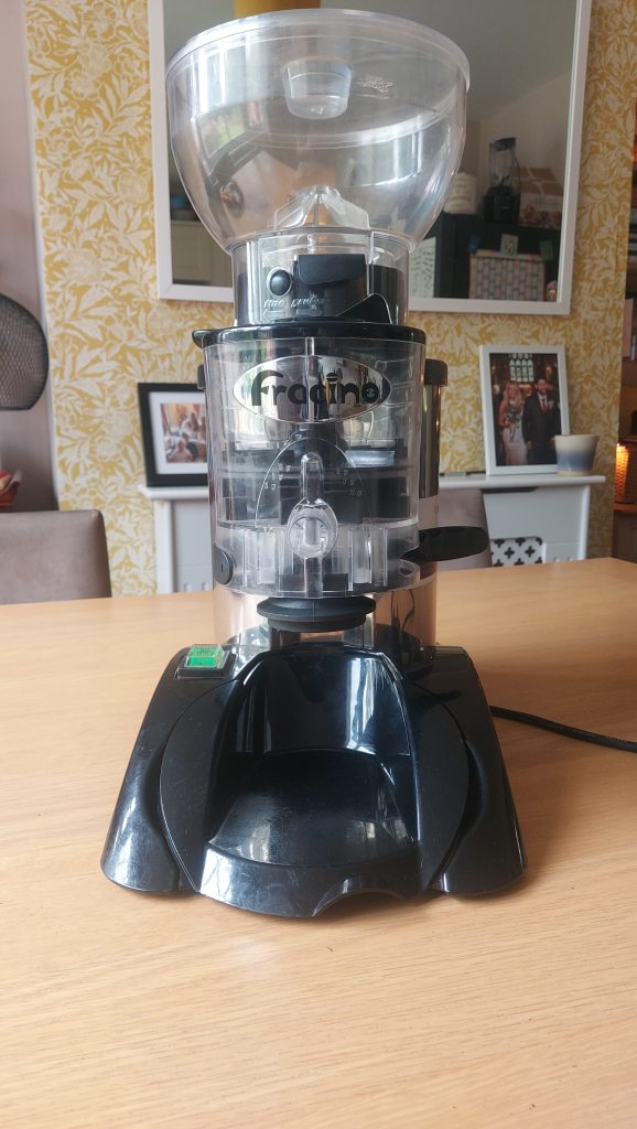 Fracino Coffee Grinder - Good Condition, Black and Silver