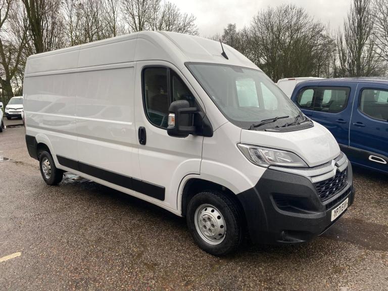 2021 71 Reg Citroen Relay Enterprise LWB 2.2HDi Euro6 Air Con SAT NAV +VAT 