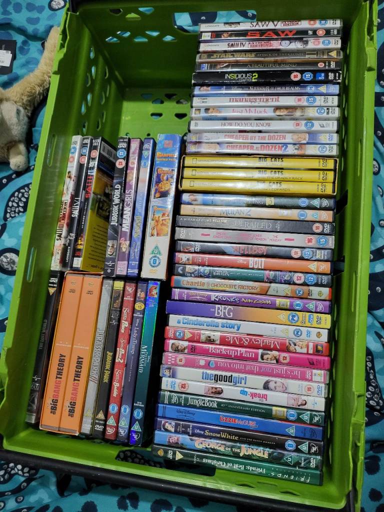 Bundles of dvds 