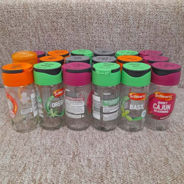 Empty Spice Jars x20