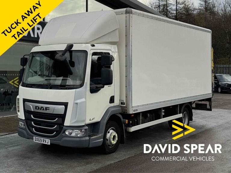 2019 DAF LF 4.5 4X2 Day Euro 6 GRP Box With Tuck Away Tail Lift & Very Low Mileage NA DIESEL Manual