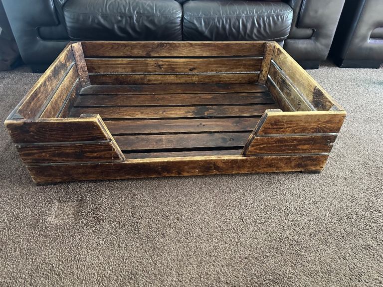 Handmade dog bed