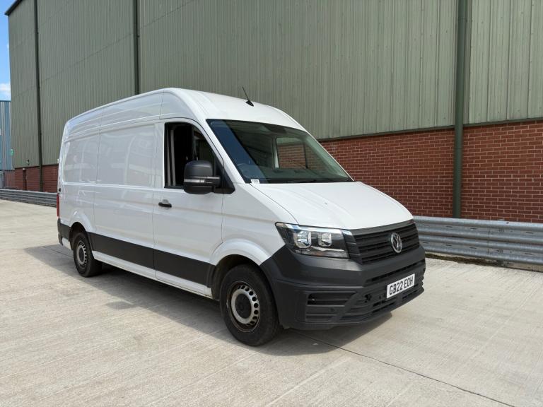 2022 Volkswagen Crafter CR35 2.0 TDI 140PS Trendline High Roof Van MWB 2022 22 Plate PANEL VAN Di...