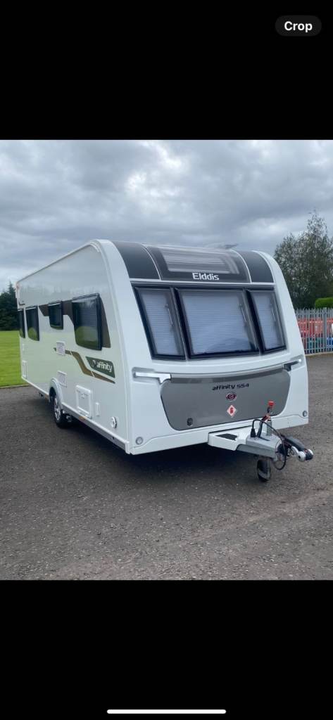 Elddis Affinity 554 Towing Caravan