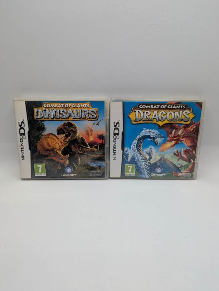 Combat of Giants Dinosaurs & Dragons Nintendo DS Bundle Boxed PAL Ubisoft