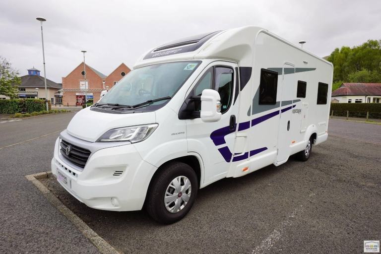 2017 Swift Escape 674, 6-Berth, 5-Seatbelts,End-lounge, Drop-down Double Bed
