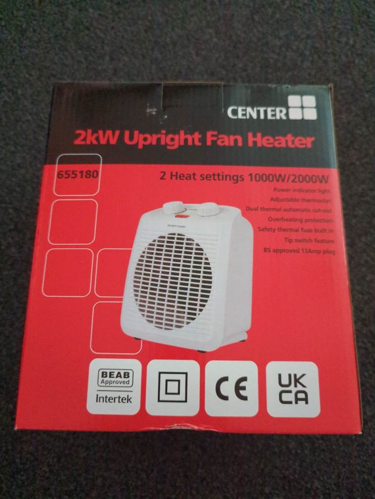 Electric fan heater 