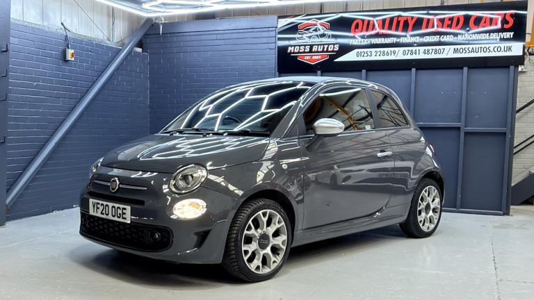 FIAT 500C 1.2 1.2 69hp Rockstar Convertible Grey Manual Petrol 2020