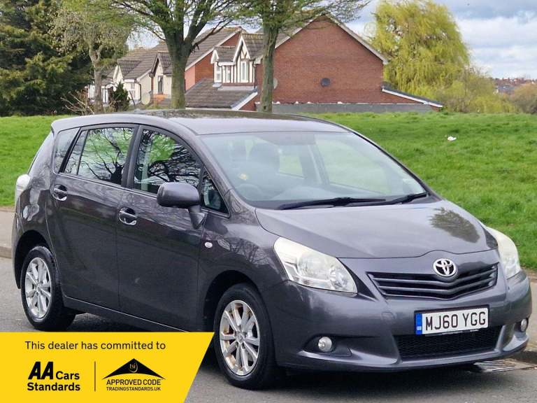 2010 Toyota Verso 1.8 V-matic TR Pan Rf 5dr M-Drive S MPV PETROL Automatic