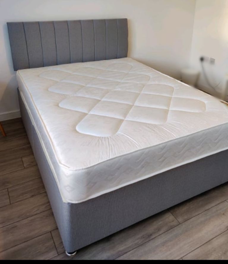 Brand new single double bed  small double kingsize super kingsize  divan beds mattress headboards 