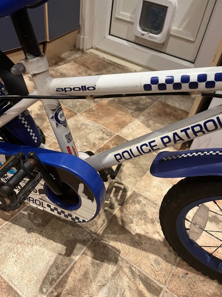 Kids police bike