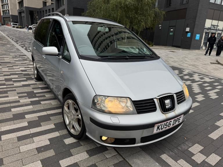2006 SEAT ALHAMBRA 2.0 TDI PD 6 SPEED MANUAL 7 SEATER 5DR SILVER