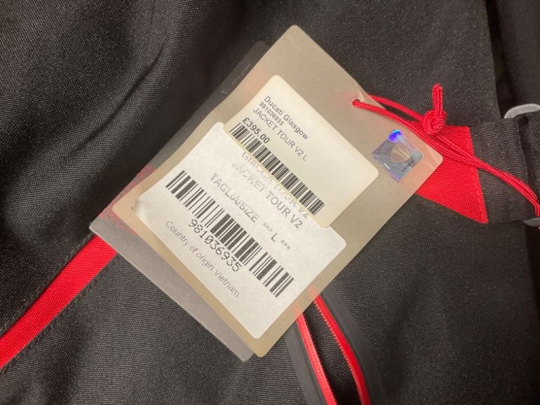 DUCATI made by Spidi Full Textile Tex Tour V2 Jacket and Trousers.