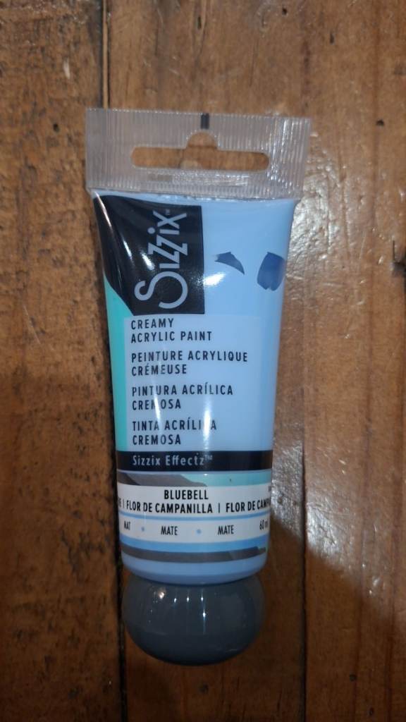 Sissix Effects 'Bluebell' Acrylic Paints 60ml Tubes