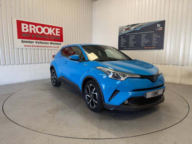 2019 Toyota C-HR 1.8 VVT-h Design CVT Euro 6 (s/s) 5dr HATCHBACK Petrol/Electric Hybrid Automatic