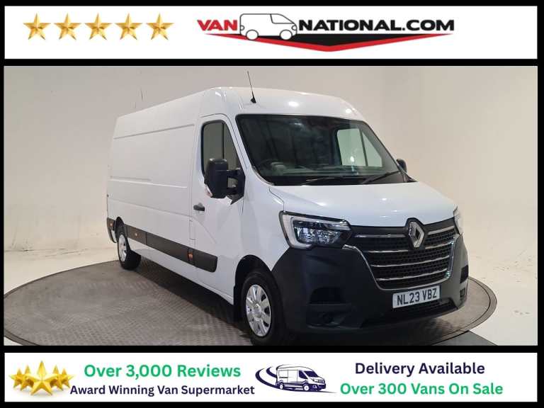 2023 Renault Master 2.3 DCI LM35 BUSINESS PLUS L3 H2 135 BHP LWB Panel Van Diesel Manual