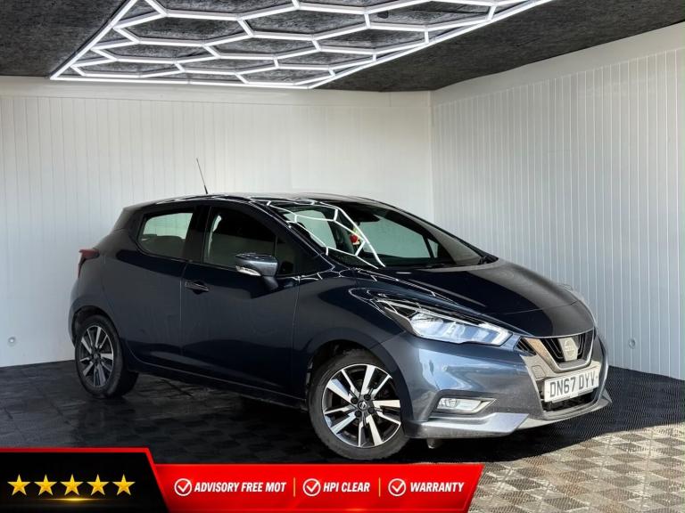2017 Nissan Micra 0.9 IG-T Acenta 5dr HATCHBACK Petrol Manual