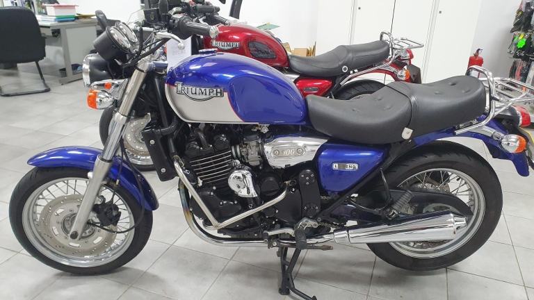 Triumph Legend TT Deluxe,17k Miles, Two-Tone Sapphire Blue, Excellent Condition