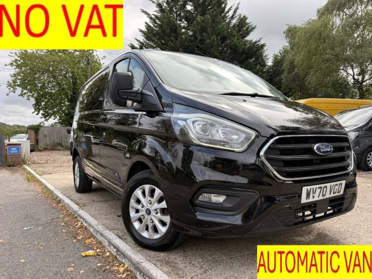 2020 Ford Transit Custom 2.0 280 EcoBlue Limited Auto L1 H1 Euro 6 (NO VAT) PANEL VAN Diesel Auto...