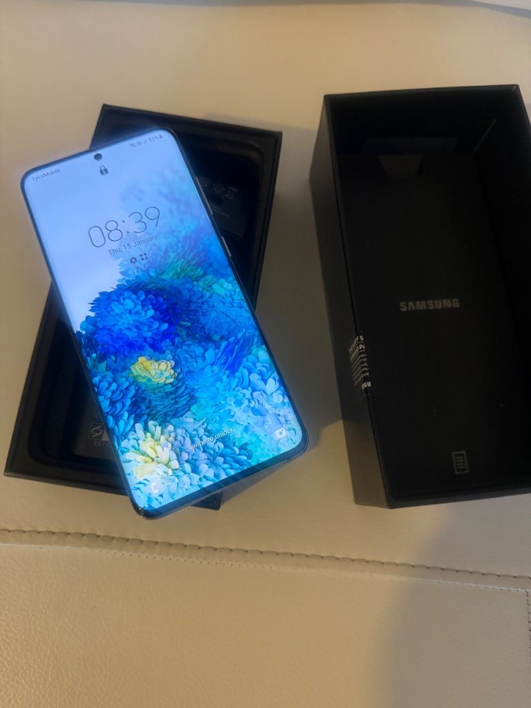 Samsung Galaxy S20 5G Black 128GB - Great Condition