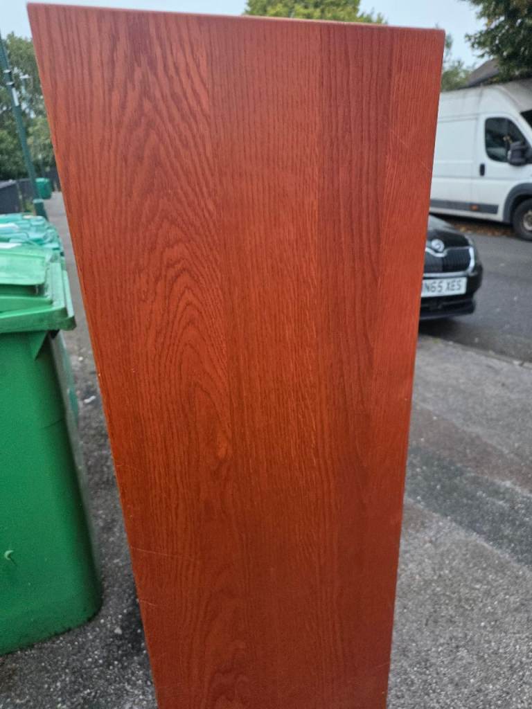 Open to offers Wooden Wardrobe with Hanging Rail – Good Condition ...