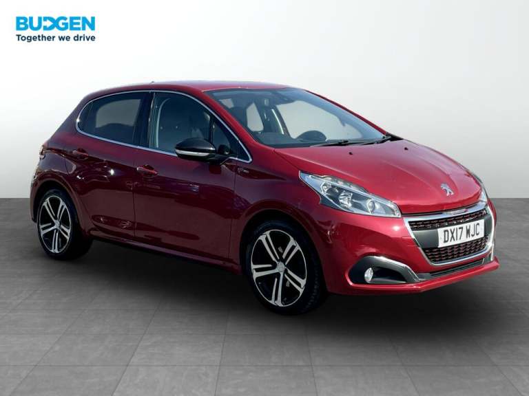 2017 Peugeot 208 1.2 PureTech GT Line Euro 6 (s/s) 5dr HATCHBACK Petrol Manual