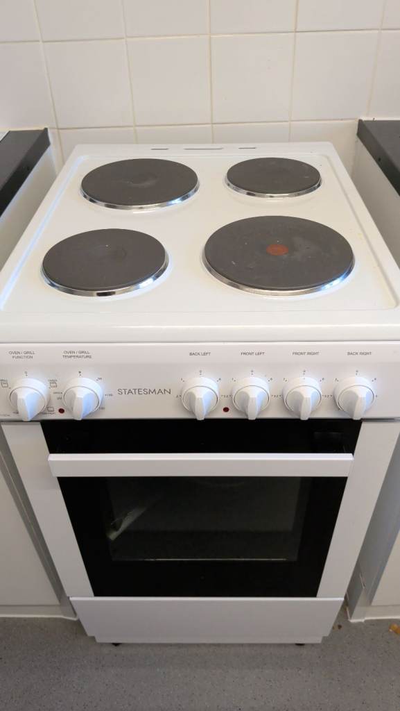 Electric cooker 4 hob 50cm 
