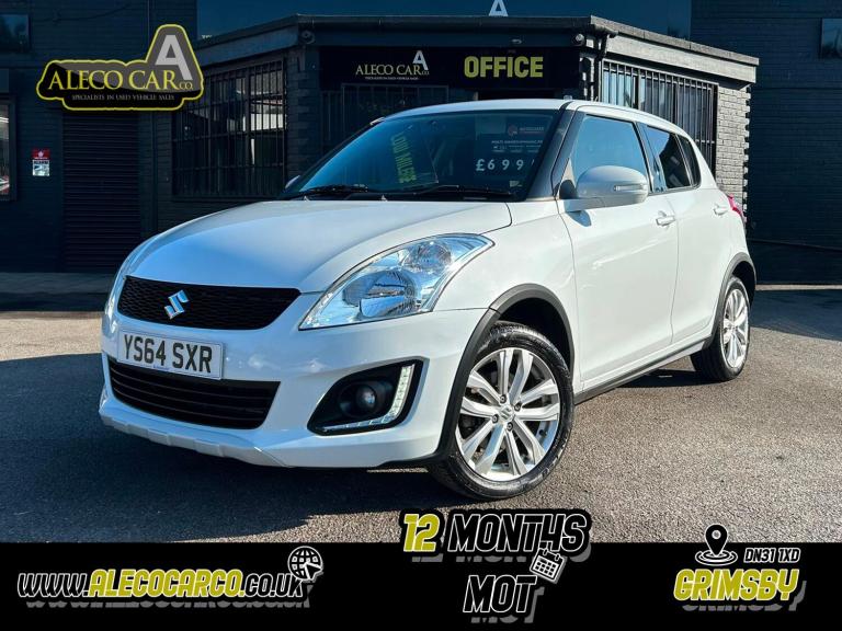 SUZUKI SWIFT 1.2 Dualjet SZ4 White Manual Petrol 2014 4X4