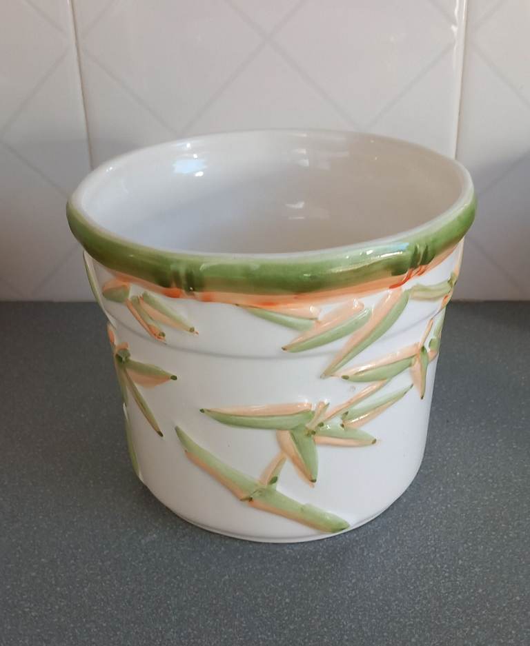 Plant Pot Holder. 5" approx high. 