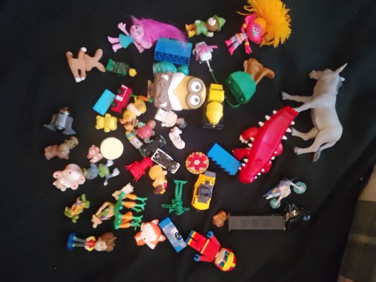 Selection of collectible toys