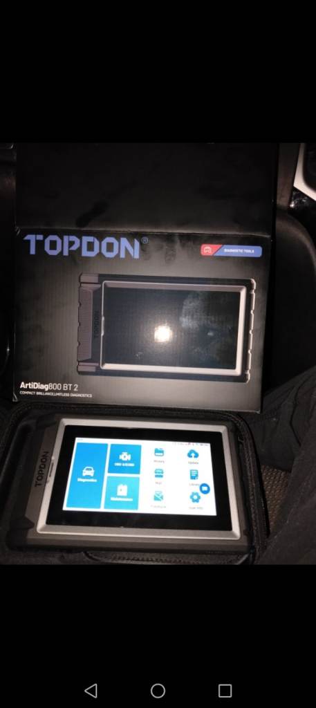 Topdon car diagnostics scanner 