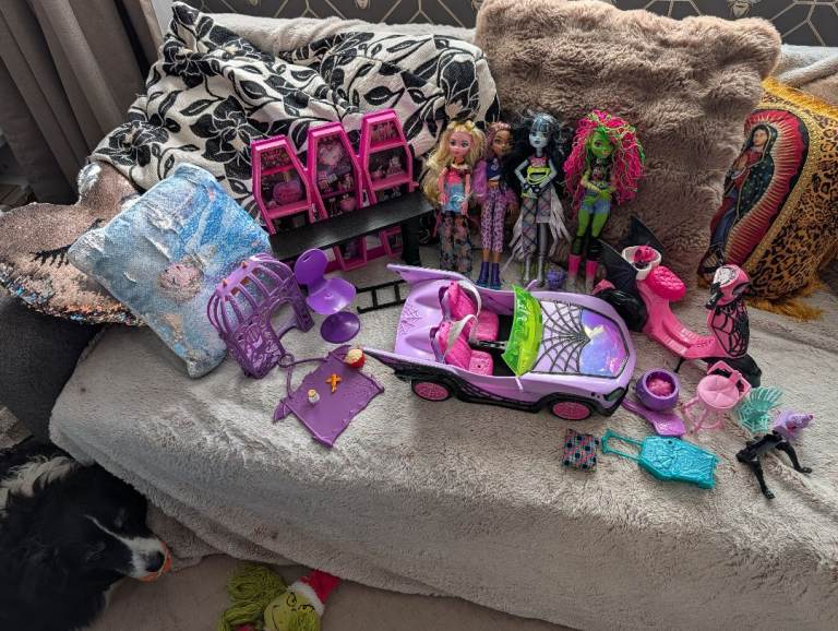Large monster high doll bundle 
