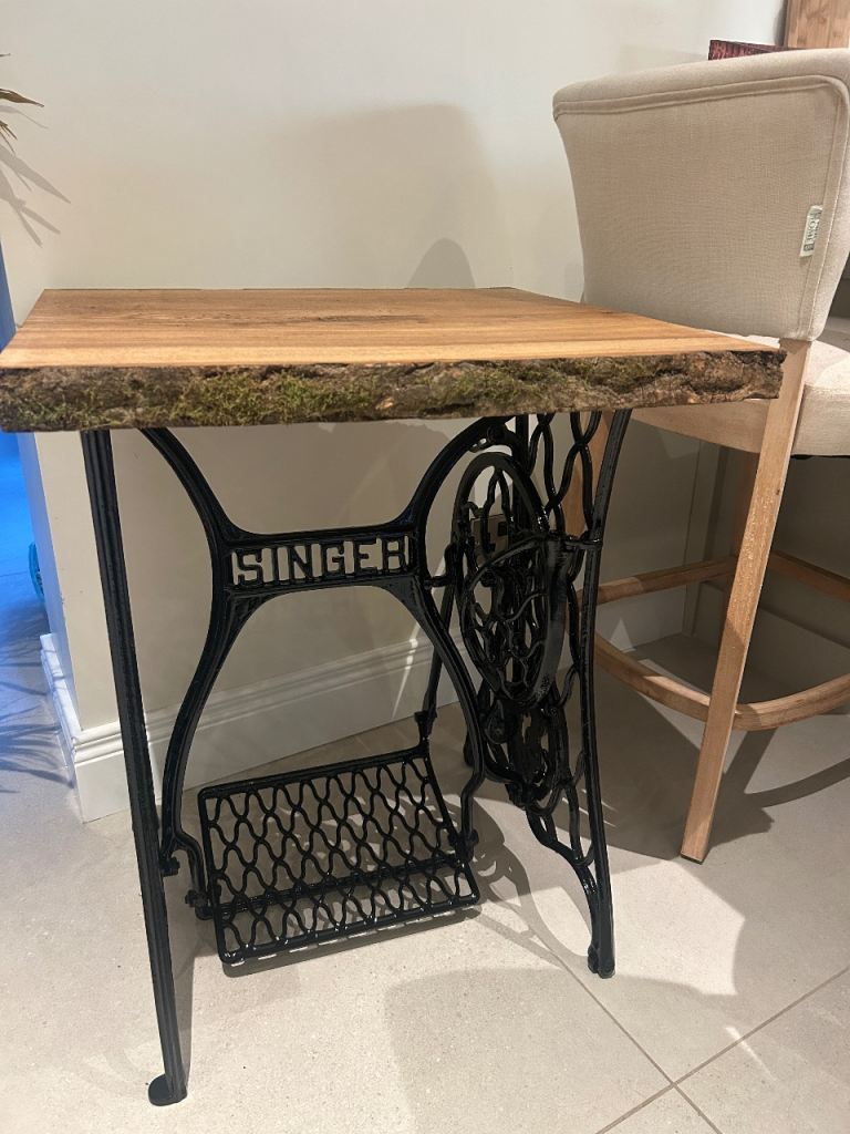 Singer sewing machine base table 