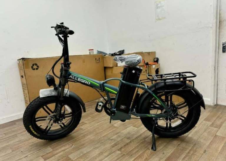 Allegro Electric Folding Fat Tyre Bike -  New