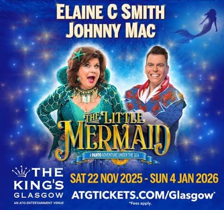 image for Kings theatre panto tickets Glasgow 1 adult 1 child 7pm 10/12/2025