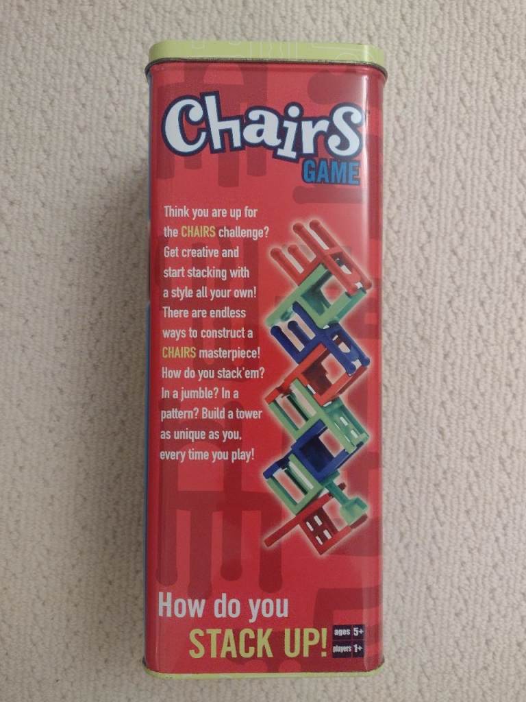 Chairs family stacking game 