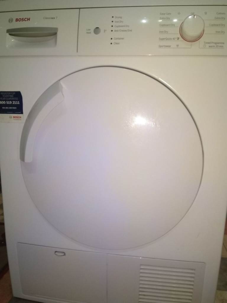Condenser tumble dryer 7kg Bosch classixx 7
